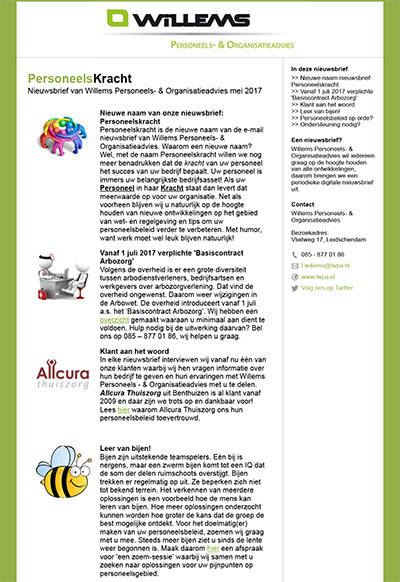 Nieuwsbrief mei 2017